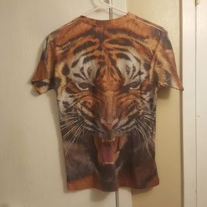 Urban outfitters Small short sleeve tiger shirt